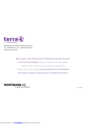 Wortmann Terra 1061 Handbuch