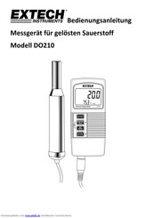 Extech Instruments DO210 Bedienungsanleitung