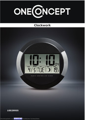 oneConcept Clockwork 10029955 Bedienungsanleitung