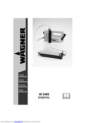 WAGNER W 2400 Handbuch