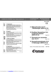Conrad Electronic DD14.4/1.3 Bedienungsanleitung