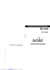 Scala SC 6150 Gebrauchsanweisung