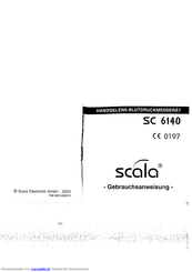Scala SC 6140 Gebrauchsanweisung