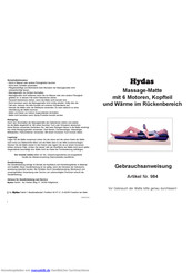 Hydas 984 Gebrauchsanweisung