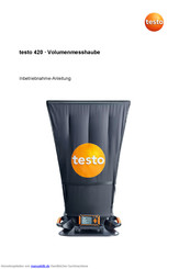 TESTO 420 Inbetriebnahmeanleitung