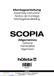 Hulsta SCOPIA Montageanleitung