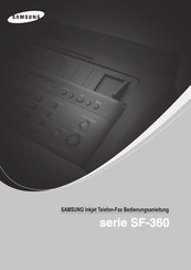 Samsung SF-361P Bedienungsanleitung