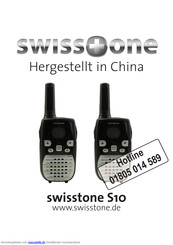 Swisstone S10 Handbuch