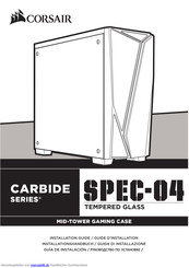 Corsair Carbide SPEC-04 Installationshandbuch
