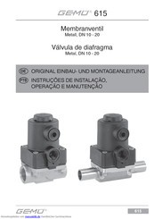 Gemu 615 Montageanleitung