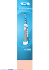 Braun Oral-B Kids' PowerToothbrush Gebrauchsanweisung