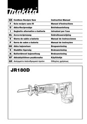 Makita JR180D Betriebsanleitung