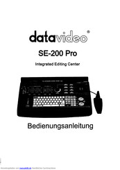 Datavideo SE-200 Pro Bedienungsanleitung