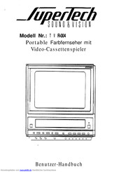 Supertech TVR-004 Benutzerhandbuch