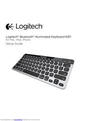 Logitech K811 Installationsanleitung