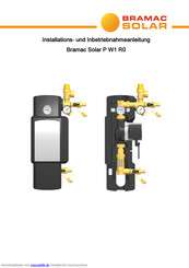 Bramac Solar P W1 R0 Installations- Und Inbetriebnahmeanleitung