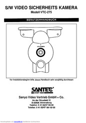 Santec VTC-275 Benutzerhandbuch