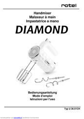 Rotel Diamond U 36.51CH Bedienungsanleitung