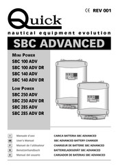 Quick SBC 250 ADV DR Benutzerhandbuch