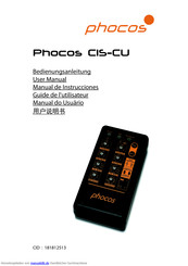 Phocos CIS-CU Bedienungsanleitung