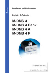 dallmeier M-DMS 4 A Installation Und Konfiguration