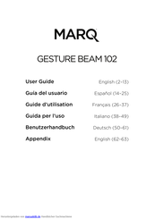 Marq GWSTURE BEAM 102 Benutzerhandbuch