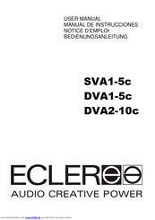Ecler SVA1-5c Bedienungsanleitung