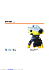 STONEX D2 Gebrauchsanweisung