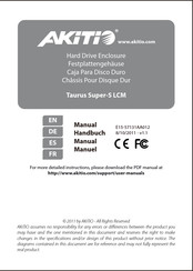 Akitio Taurus Super-S LCM Handbuch