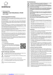 Renkforce RS2W Bedienungsanleitung