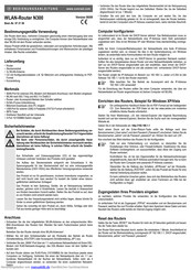 Conrad 97 21 58 Bedienungsanleitung