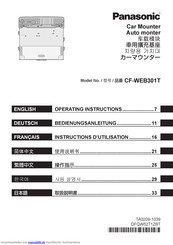 Panasonic CF-WEB301T Bedienungsanleitung