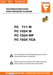Frank FC 1024 M Betriebsanleitung