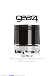 Gear4 UnityRemote PG467 Benutzerhandbuch