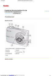 Kodak C1013 Erweitertes Benutzerhandbuch