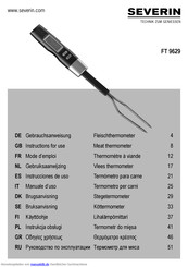 SEVERIN FT 9629 Gebrauchsanweisung