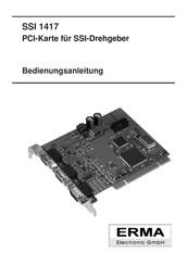 Erma Electronic SSI 1417 Bedienungsanleitung