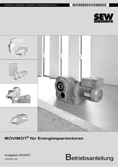 Sew Eurodrive MOVIMOT MM3X Betriebsanleitung