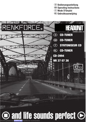 Renkforce HEADUNIT CD-3994 Bedienungsanleitung