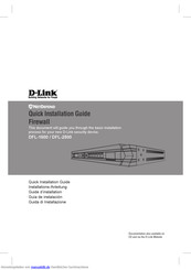 D-Link DFL-2500 Installations Anleitung