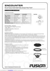 Fusion EN-CM5250 Bedienungsanleitung