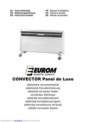 EUROM Panel de Luxe Bedienungsanleitung