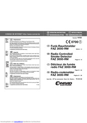 Conrad Electronic FAZ 3000-RM Bedienungsanleitung