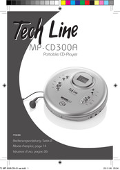Tech Line MP-CD300A Bedienungsanleitung