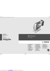 Bosch GST 14,4 V-LI Professional Originalbetriebsanleitung