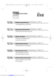HumanTechnik lisa Bedienungsanleitung