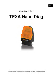 TEXA Nano Diag Handbuch
