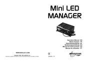 JB Systems Mini LED Manager Bedienungsanleitung