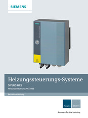 Siemens SIPLUS HCS3200 Betriebsanleitung