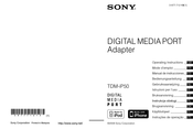 Sony TDM-iP50 Bedienungsanleitung